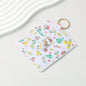 PU Card Holder Keychain Multi Patterned - A1 Printing