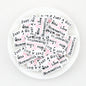Gymnast Girl Pink Silicone Focal Beads 20pcs 2