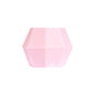 18mm Faceted Silicone Beads Colorful Geometric Shape 50pcs 18