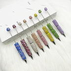 DIY Creative Exquisite AB Rhinestones Beadable Pen 4