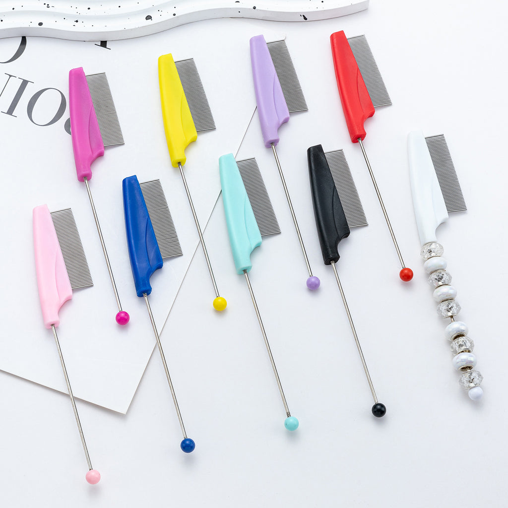 Beadable Plastic Combs For Pets