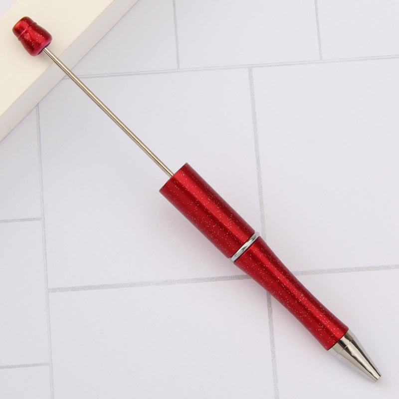 Glitter Beadable Pens Wholesale, Pearlescent Color Ballpoint Barrel Blanks, 11.5mm x 145mm
