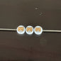 Special Character Flat Acrylic Beads 7mm 10pcs per Pack 29