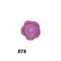 Double-Sided Flower Silicone Beads Multi Color Solid 50pcs 30