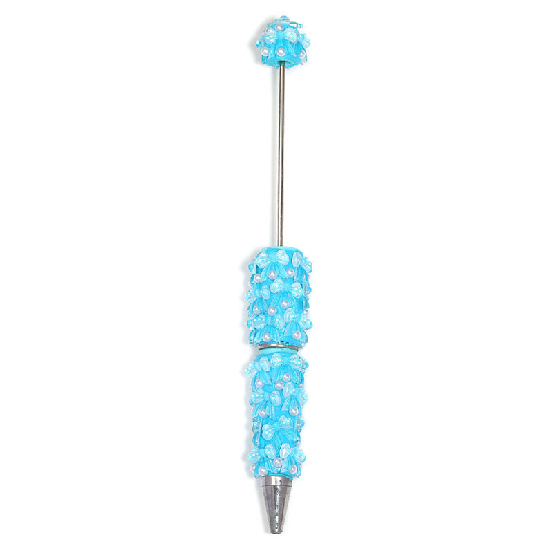 Clay Ribbon Butterfly Beadable Pen 5 Pcs 8