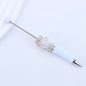 Beadable Pen with Kitty and Rhinestone  8