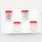 Silicone 3D Christmas Focal Beads Christmas Big Bottle 20pcs