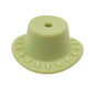 Silicone Focal Beads Cowboy Hat Embossed Brim Matte Colors 20pcs 12
