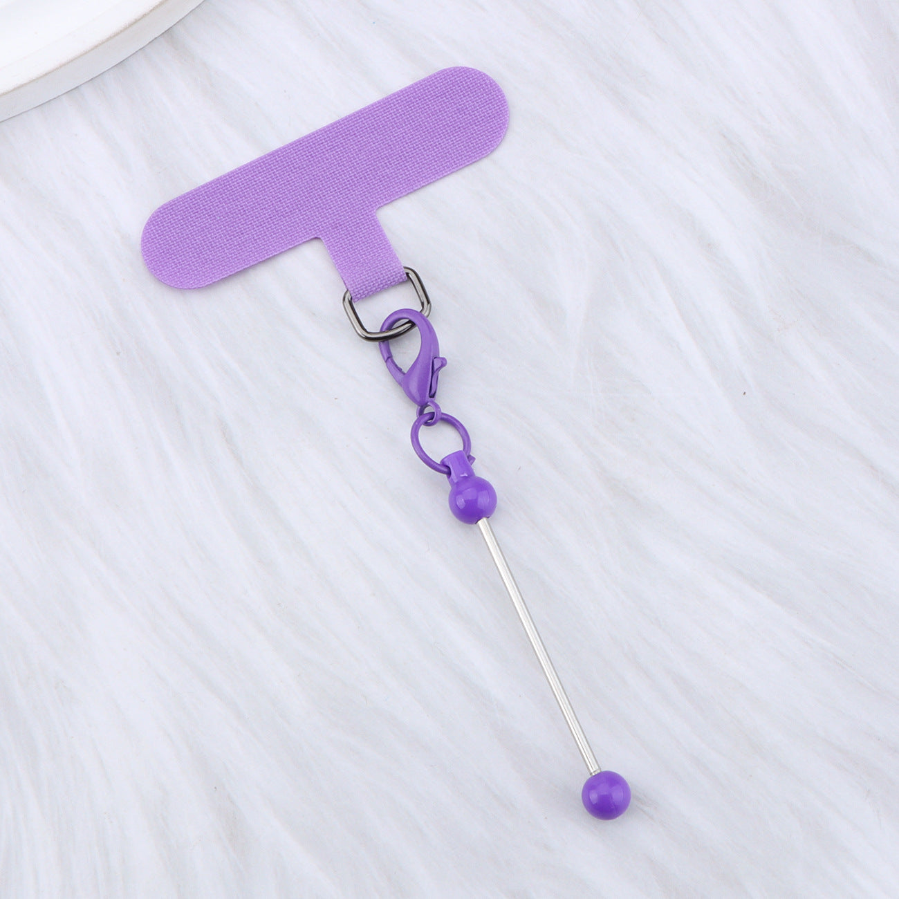 Beadable Plastic Tether Tabs With Bars