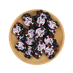 Silicone Focal Beads Valentine'S Day Mickey Minnie Heart Shaped 20Pcs 3