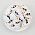 3D Ghost Silicone Focal Beads Wholesale, Halloween Big-Eye Orange Accents