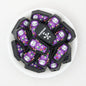 3D Mummy Coffin Silicone Focal Beads 20 pcs Colorful Assortment 5