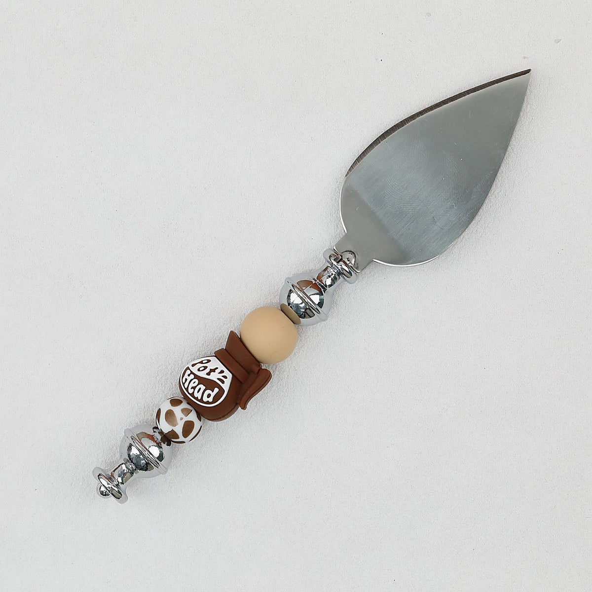 Beadable Pizza Spatula Bread Butter Cutter Stainless Steel Multi Tool
