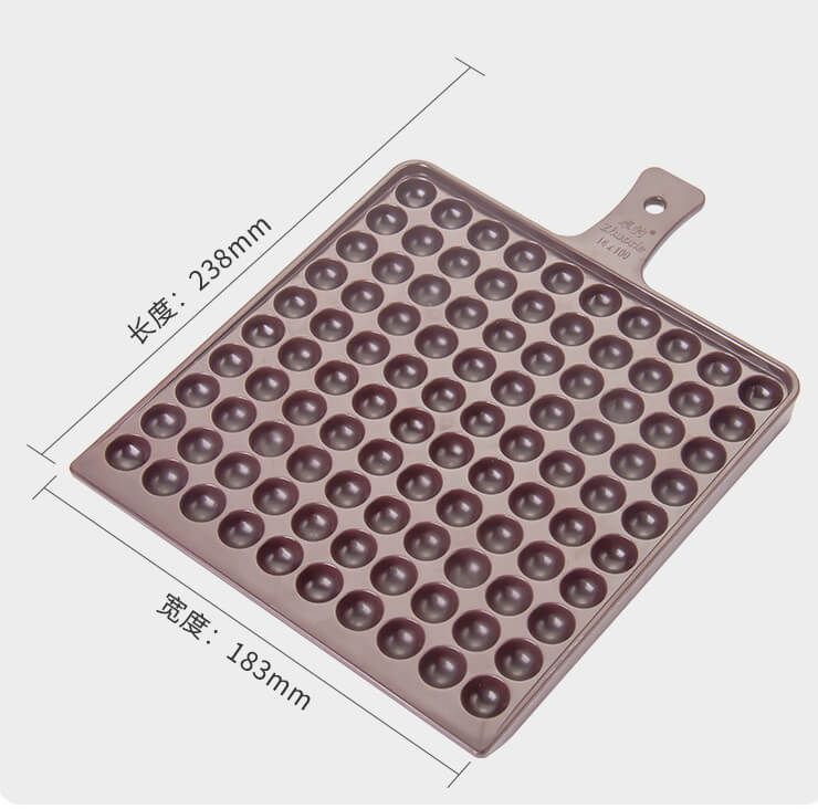 Bead Counting Tray Plum ABS Bead Sorting Tool 4mm-16mm Size 5