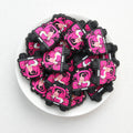 Valentine Day Dwarf Heart Car Silicone Focal Beads 20Pcs  3