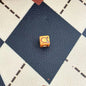 Mcdon Series Acrylic Square Beads 10mm Printed Mixed Colors 20pcs 7