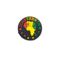 Silicone Focal Beads Negro Series Bold Cultural Symbols Red Green 20pcs 11
