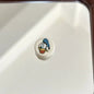 Flat Disney Donald Duck Acrylic Beads 17mm Colorful Playful 10pcs 2