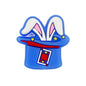 Silicone Focal Beads Magic Hat Bunny Ears Stars 20pcs 3