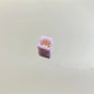 House Car Printed Acrylic Square Beads 10mm Pastel Colors 20pcs 4