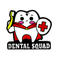 Silicone Focal Beads Dental Squad Tooth Holding Shield Red Cross 20pcs
