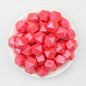 14mm Metallic Hexagon Silicone Beads 50pcs 6