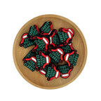 Silicone Focal Beads Retro Phone YOU SERIOUS CLARK Text Centered 20pcs 2