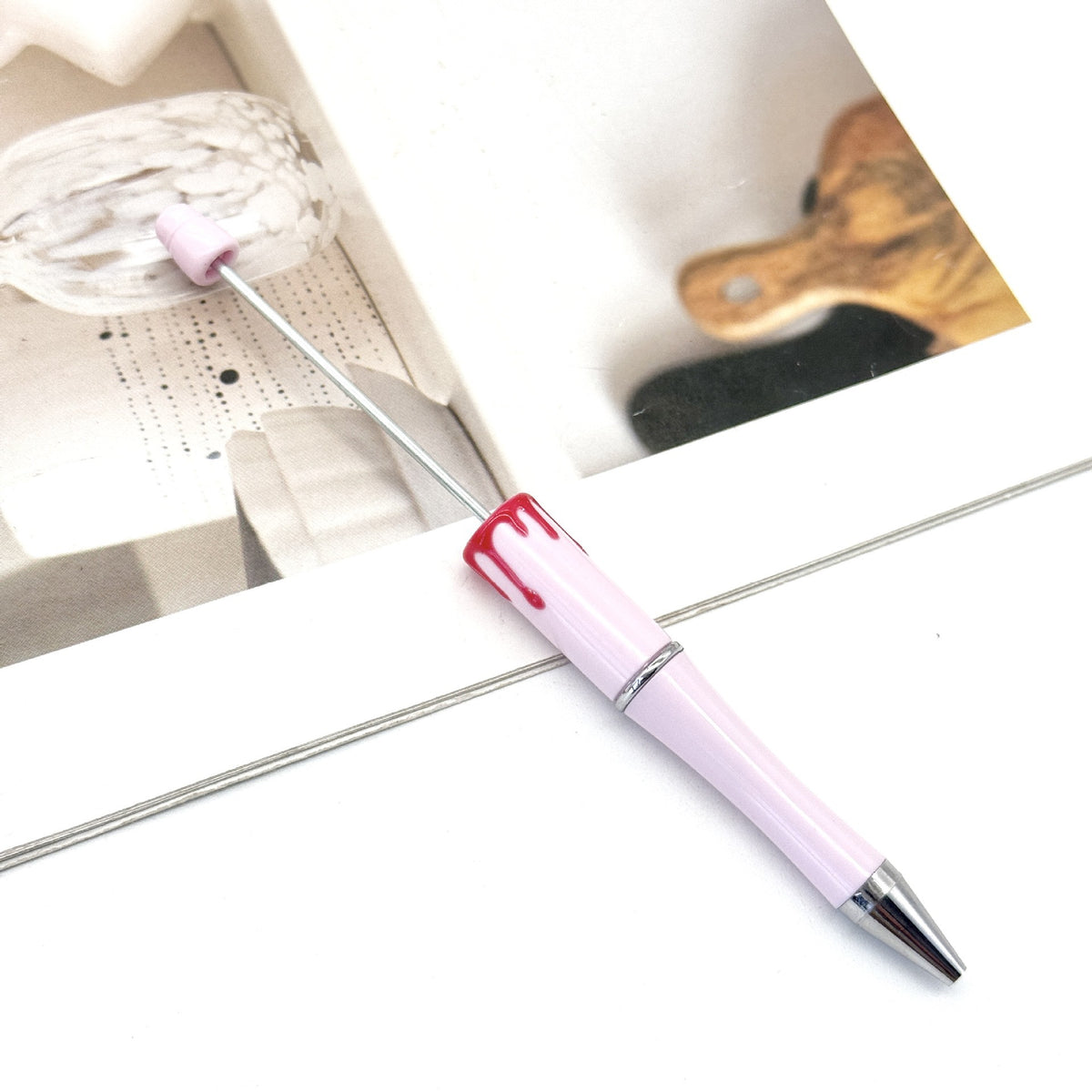 Beadable Pen Halloween Bloodprint Morandi Candy Color 18