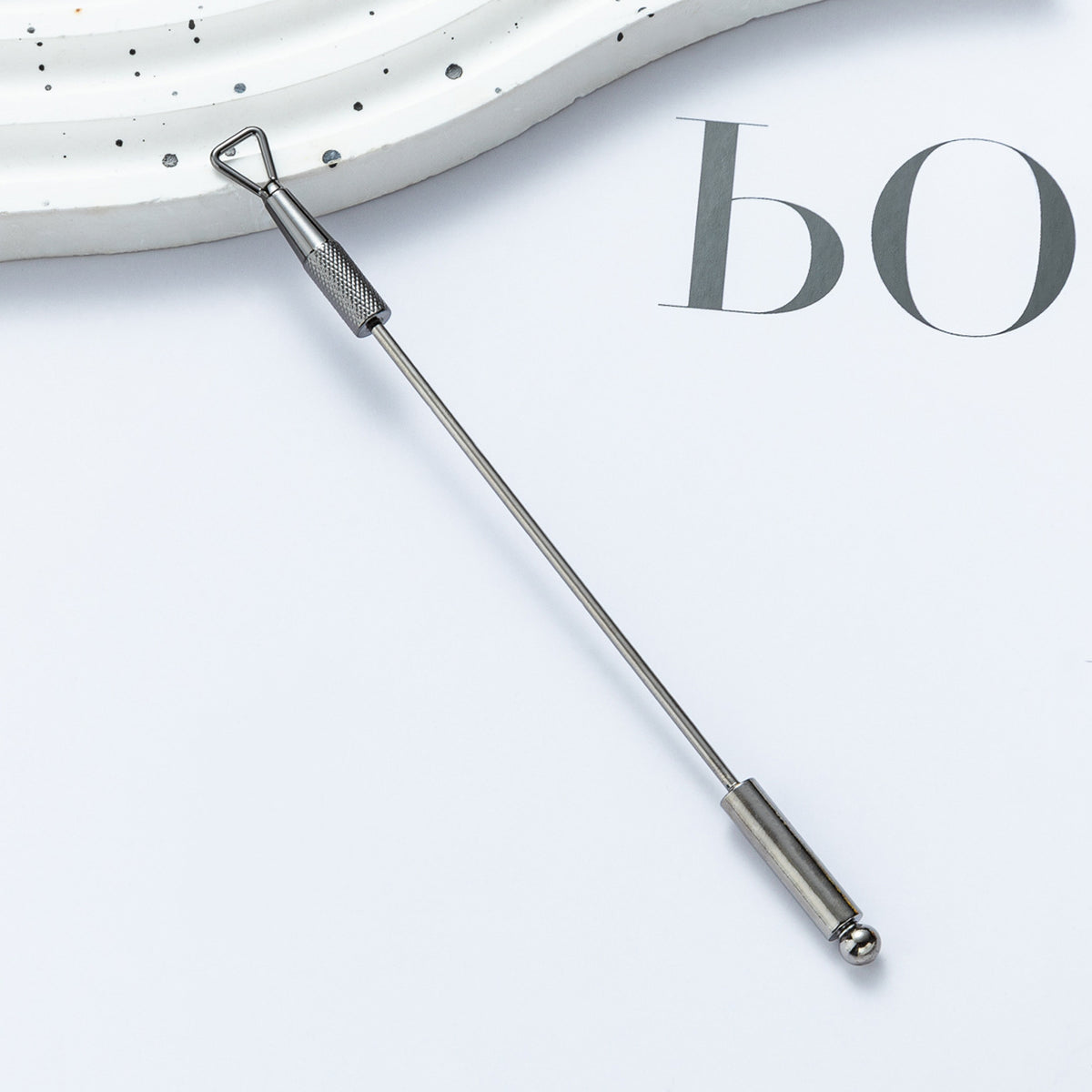 Beadable Nail Care Tools Plated Finish