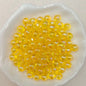 Plating Round Acrylic Beads 12mm Iridescent Transparent 550pcs 14