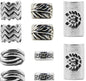 Vintage Metal Beard Beads Viking Nordic Pattern 5pcs 10