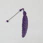 Beadable Feather Bookmarks Metal Colorful Detailed 13g