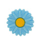 Silicone Focal Beads Daisy Sunflower Rounded Center 20pcs 6