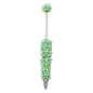 Clay Ribbon Butterfly Beadable Pen 5 Pcs 6