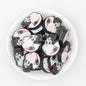 NFL Teams Silicone Focal Beads Football Helmet Design 20pcs 10