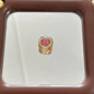 Transparent Square Acrylic Beads 16mm Watermelon Bear Designs 10pcs 4