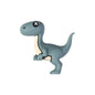 3D Cute Brontosaurus Dinosaur Silicone Focal Beads 20 Pcs 13