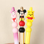 Silicone 3D Focal Beads Disney Sitting Baby Character Collection 20Pcs 7