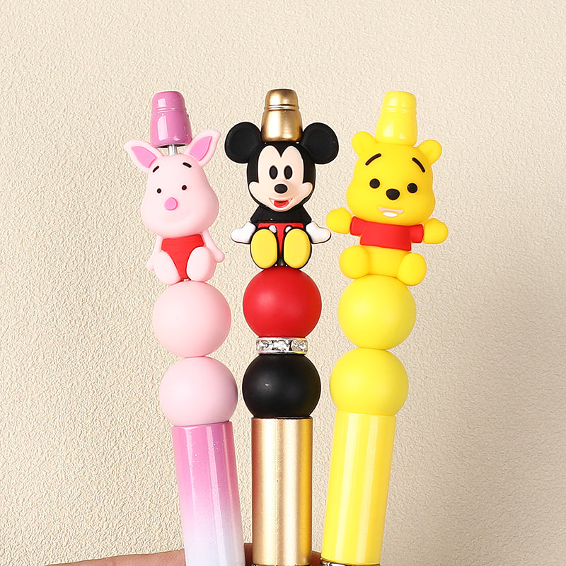 Silicone 3D Focal Beads Disney Sitting Baby Character Collection 20Pcs 7