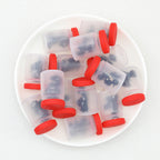 3D Halloween Black Spider Bottle Silicone Focal 20pcs 4