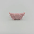 Wing Silicone Beads Mixed Colors 20pcs 11