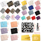 PU Card Holder Keychain Multi Patterned