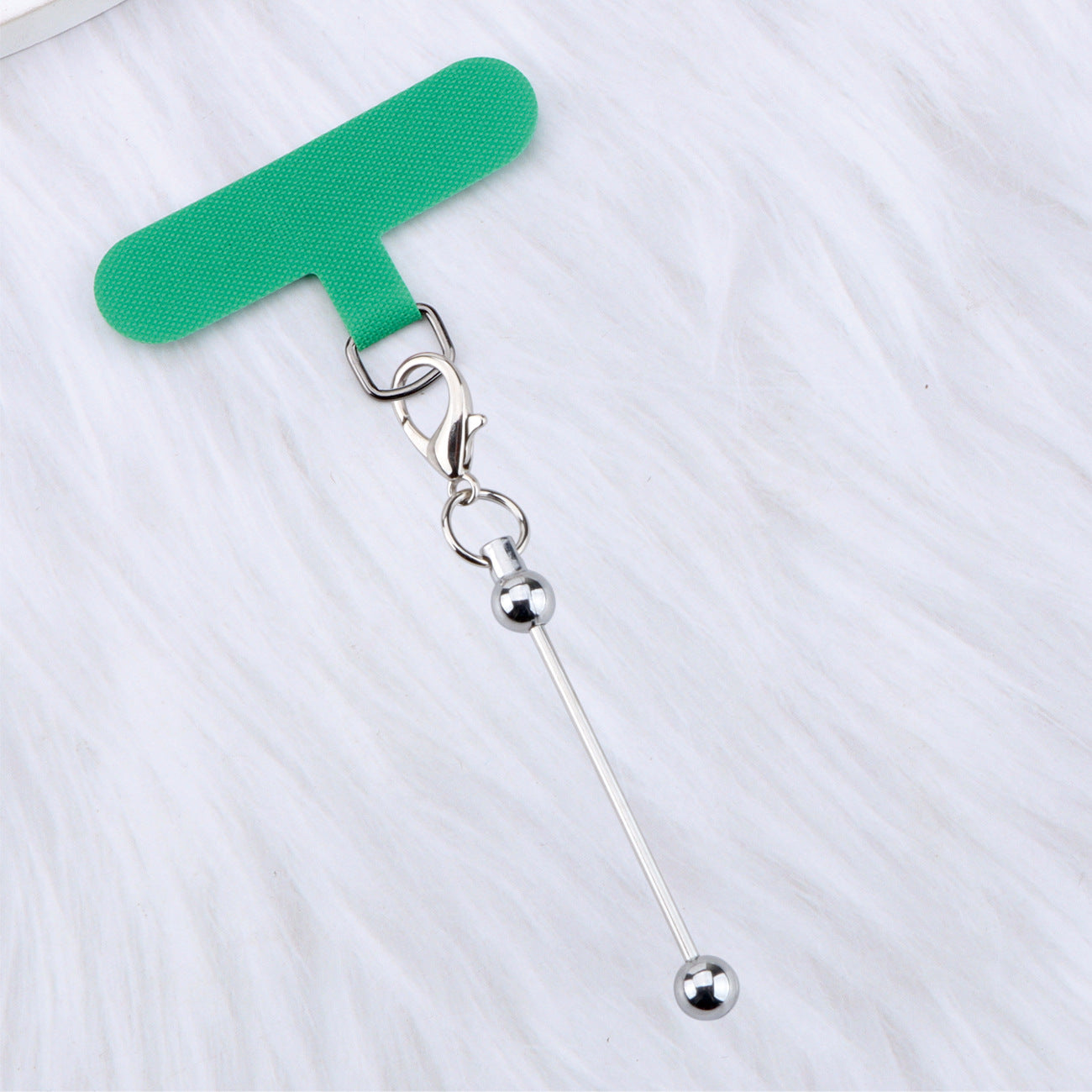 Beadable Plastic Tether Tabs With Bars