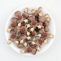 3D Reindeer Silicone Focal Beads Wholesale, Christmas Brown Antler Design