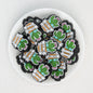 Cactus Silicone Focal Beads with Text Design 20pcs 2