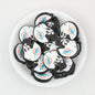 NFL Teams Silicone Focal Beads Football Helmet Design 20pcs - Team 6