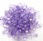 Pentagonal Star Glass Beads 8mm Transparent Pastel Colors 30pcs 11