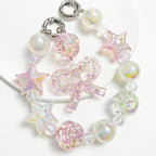 Transparent Acrylic Beads 16mm 18mm Iridescent Rainbow 10pcs 5