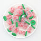 Christmas 3D Silicone Focal Beads Baby Bottle Design 20pcs 7