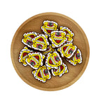 Silicone Focal Beads Christmas Gingerbread House Detailed Candy Design 20pcs 2